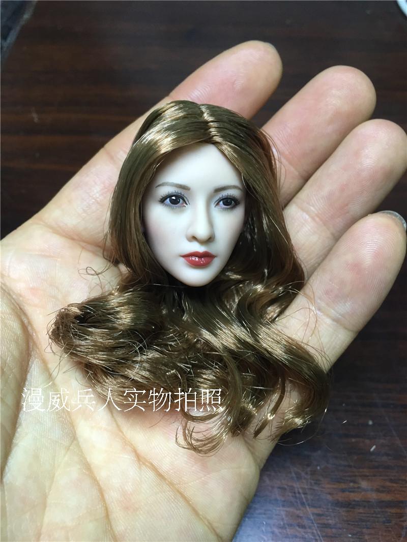 T-08C,D Asian beauty - Liu Yan head
