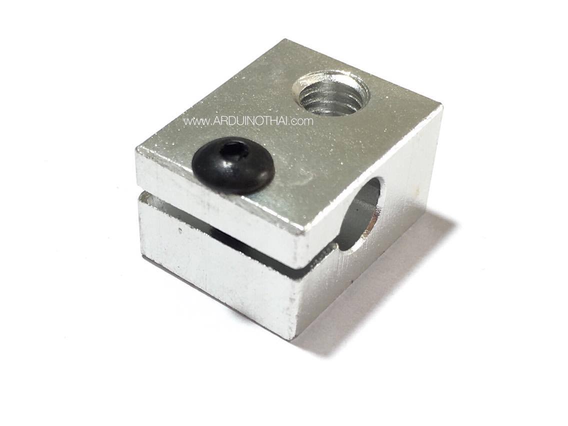 3D V6 all-metal extruder dedicated heated aluminum block
