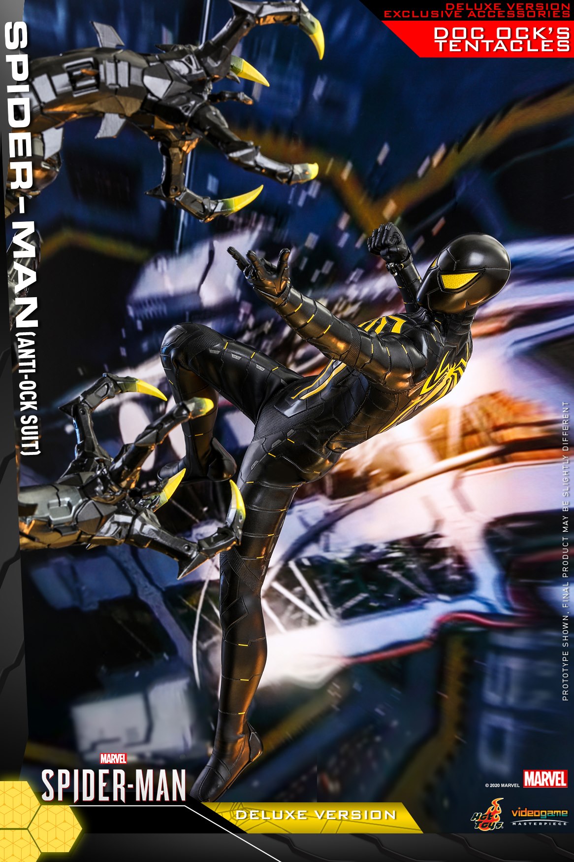 Hot Toys VGM45 1/6 Marvel's Spider-Man - Spider-Man (Anti-Ock Suit) (Deluxe Version)