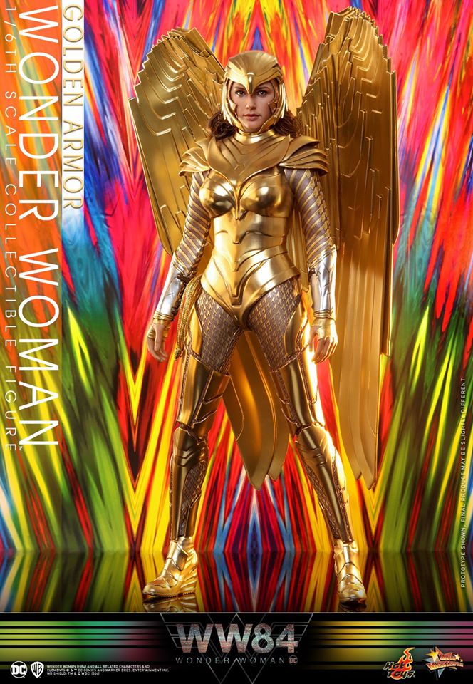 Hot Toys MMS577 Wonder Woman 1984 1/6 Golden Armor Wonder Woman