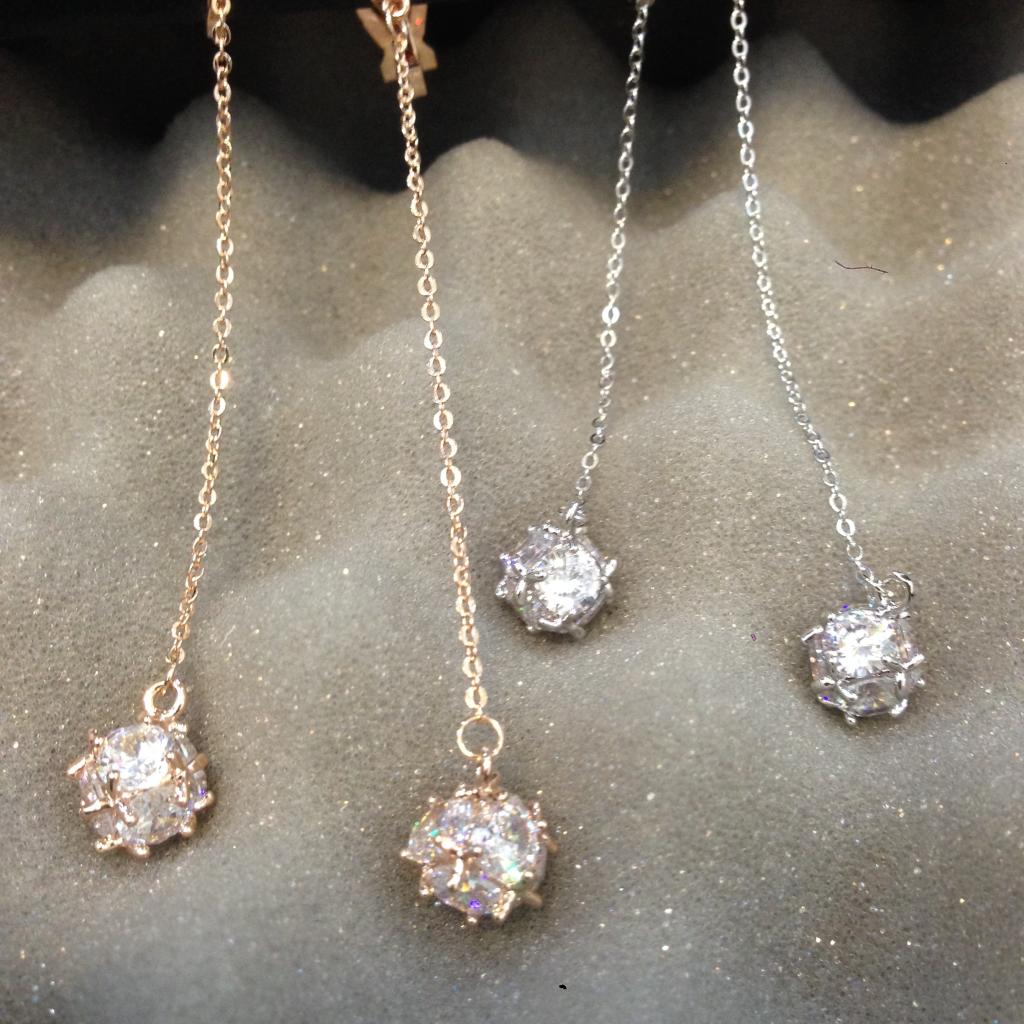 ต่างหูหนีบ Ball Swing มีซิลิโคนรอง หนีบไม่เจ็บ เงินแท้92.5% ไม่เจาะหูก็สวยได้_142