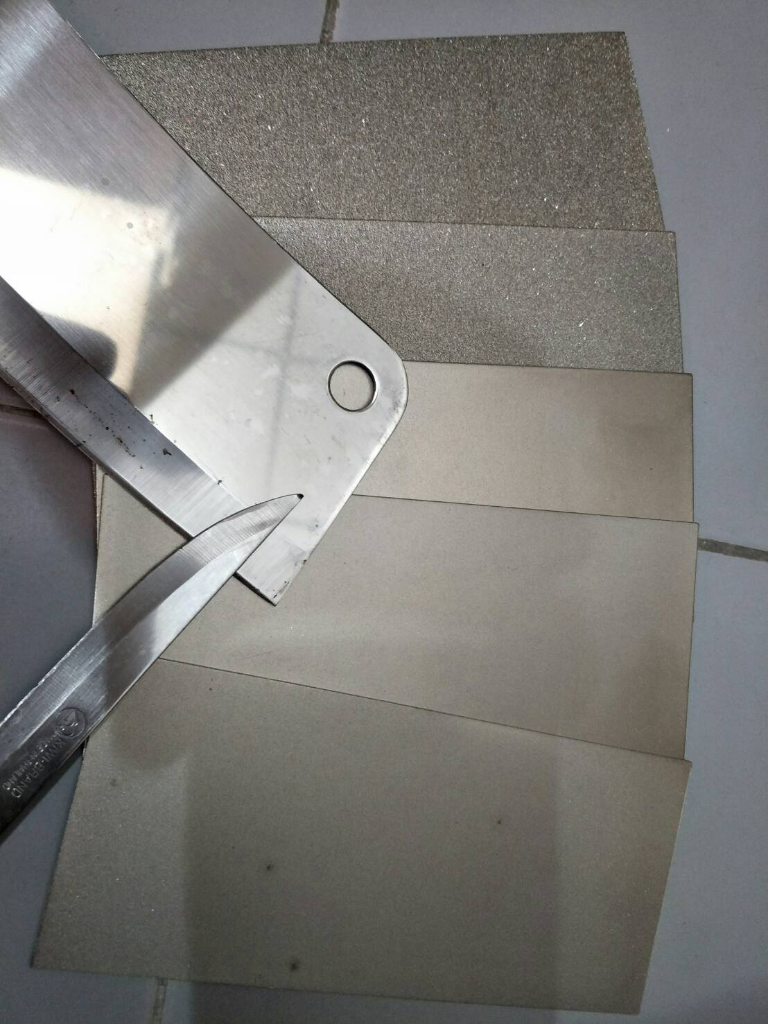 SD05 ชุดหินลับมีด สิ่ว ขวาน ตามแต่จะลับ ลับคม เพชร 5 ชิ้น