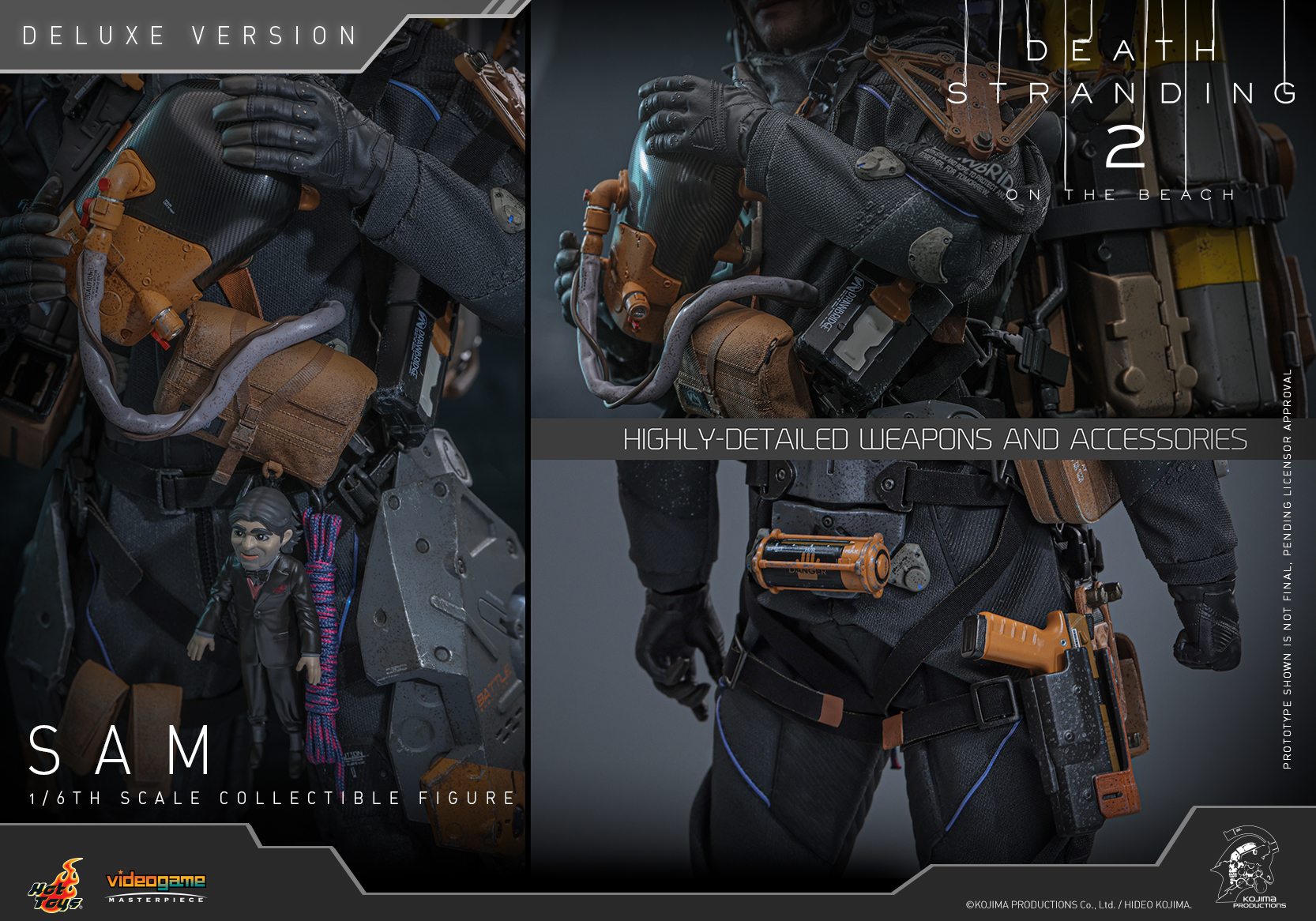 Hot Toys VGM76 Death Stranding 2: On the Beach - Sam (Deluxe Version)