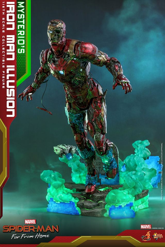 Hot Toys MMS580 1/6 Spider-Man: Far From Home - Mysterio’s Iron Man Illusion