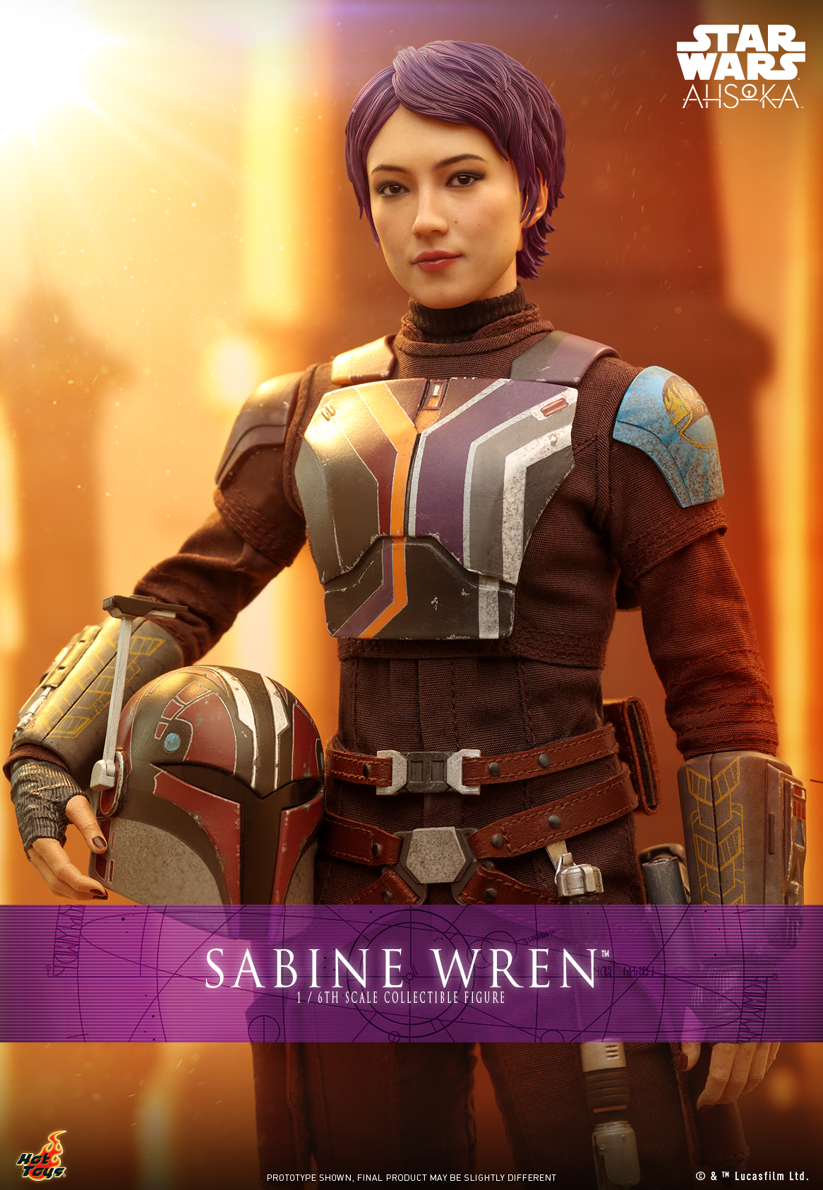 Hot Toys TMS111 1/6 Star Wars: Ahsoka - Sabine Wren