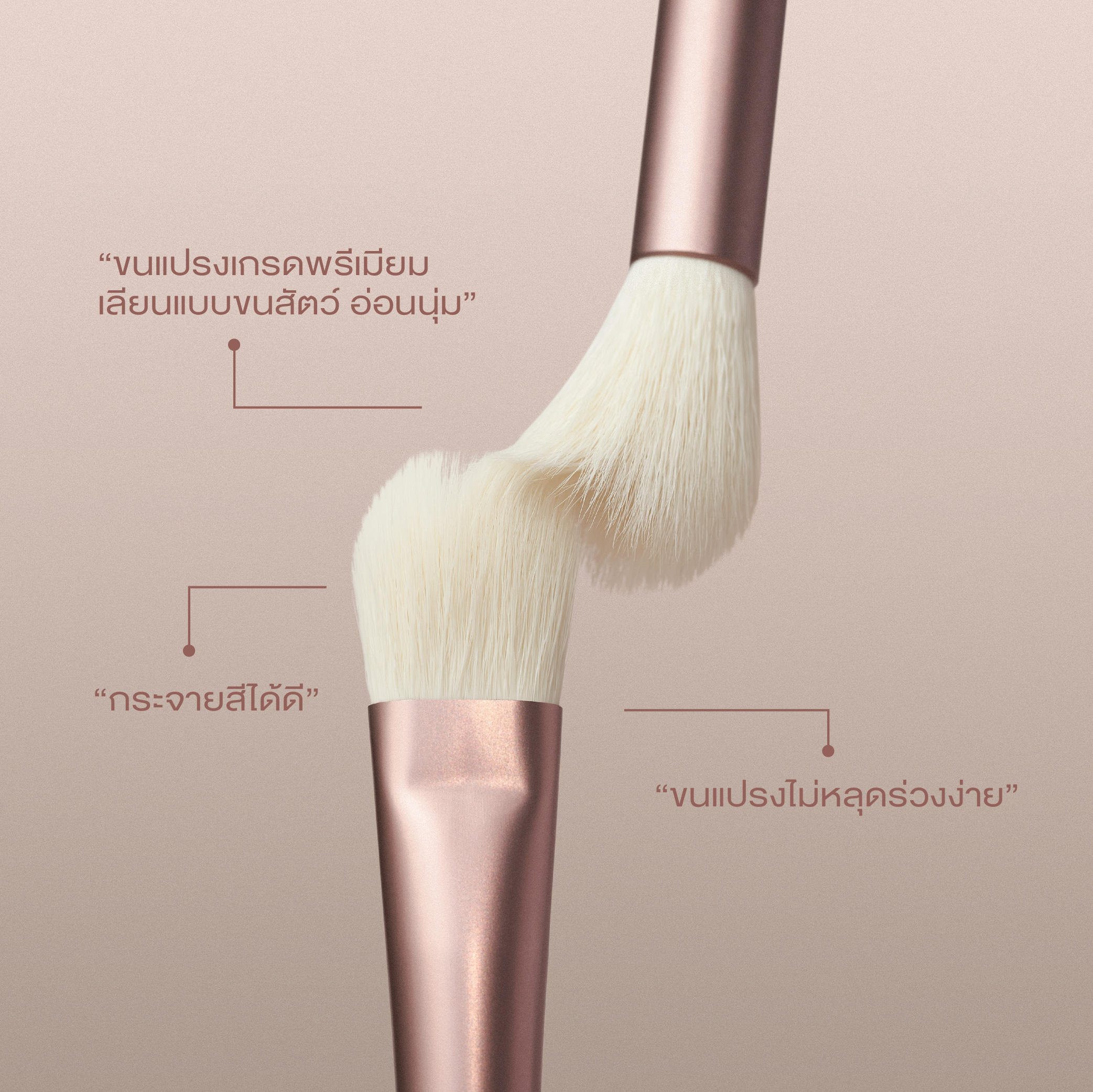 MUDE EYE TRIAL KIT SET ฟรีซองใส่แปรง (เซต แปรง แต่งหน้า)