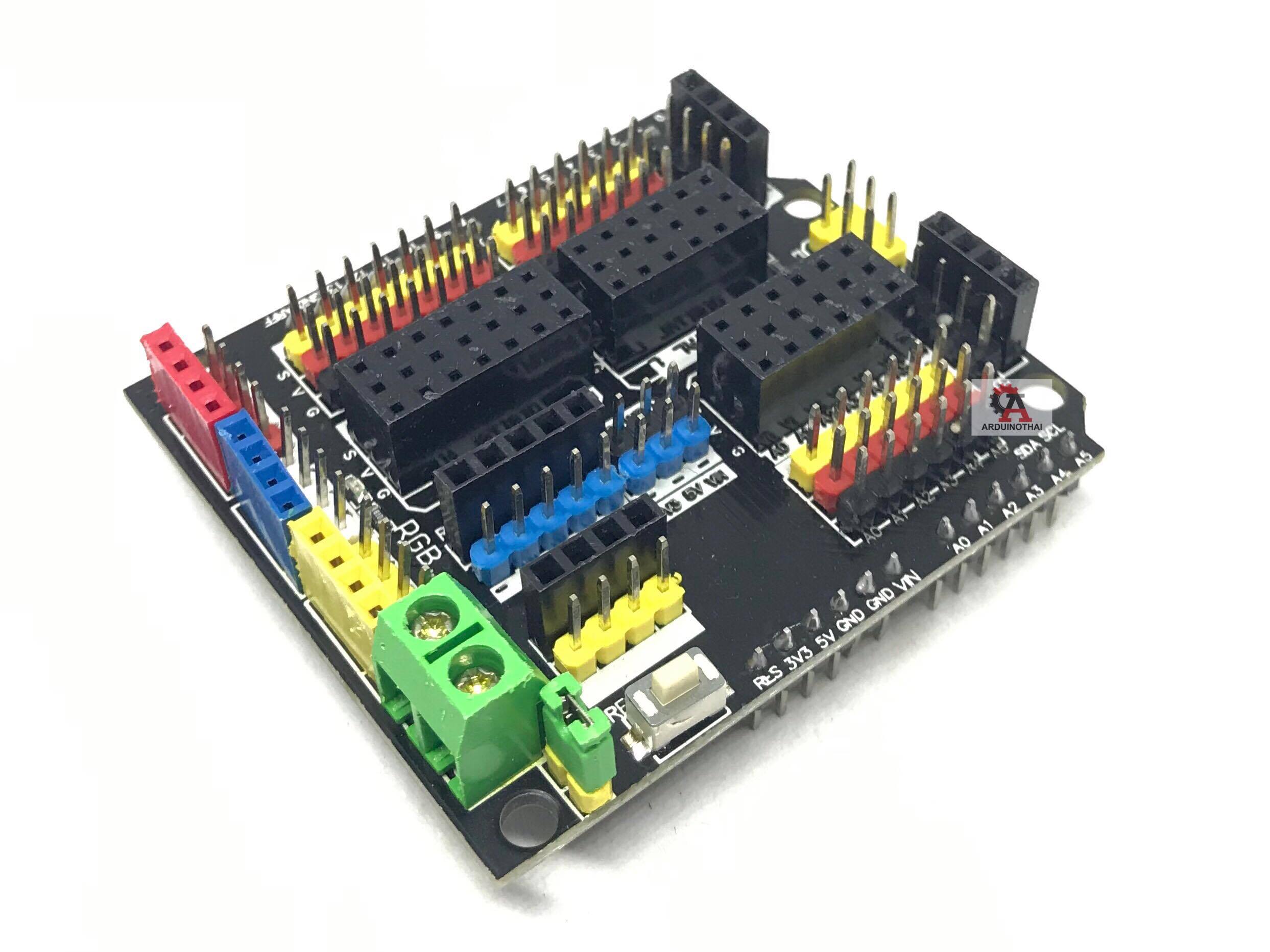 Sensor Shield V5.0 สำหรับบอร์ด Arduino