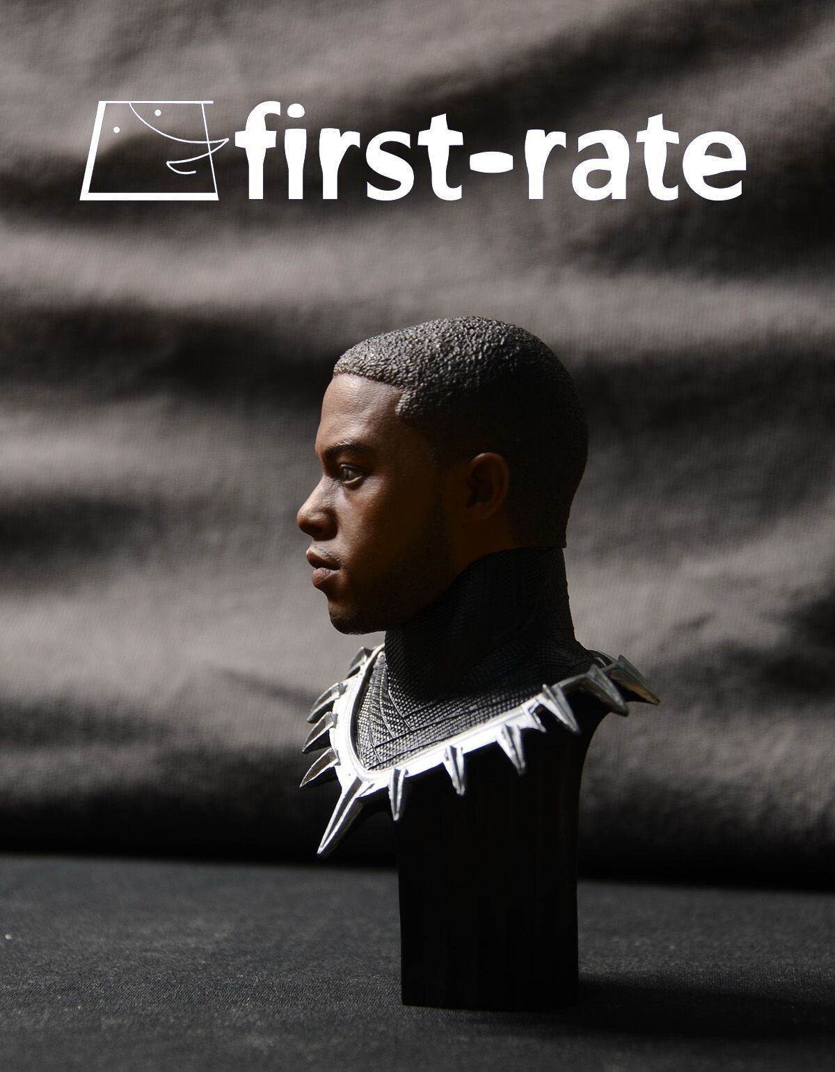 First-Rate FR-01 Panthers 1/6 headsculpt with war clothing base Chadwick Boseman