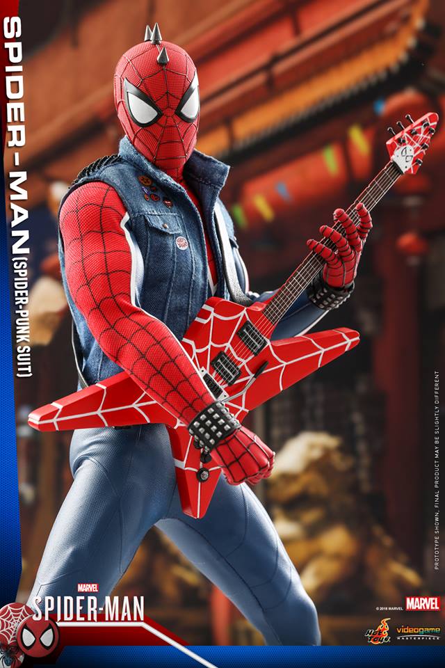 Hot Toys VGM32 MARVEL'S SPIDER-MAN - SPIDER-MAN (SPIDER-PUNK SUIT)
