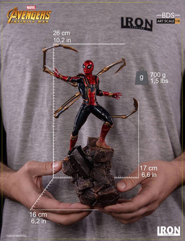 Iron Studios BDS Art Scale 1/10 Avengers: Infinity War - Iron Spider-Man