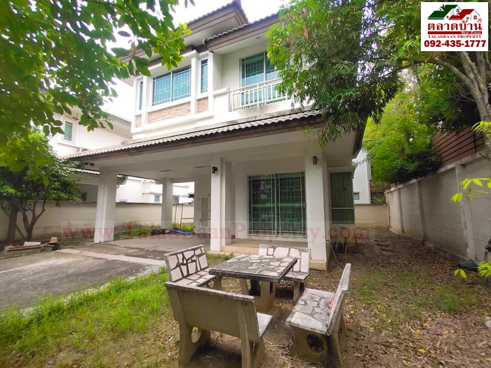 บ้านเดี่ยว ม.ธัญญาภิรมย์ คลอง 5 ถ.รังสิต-นครนายก ธัญบุรี ปทุมธานี บ้านสวย หลังริม อยู่ต้นโครงการ