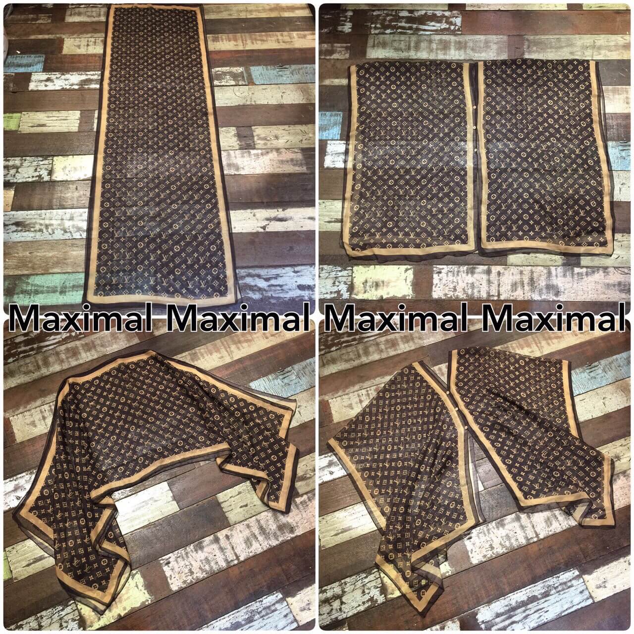 พร้อมส่ง เซทผ้าคลุมไหล่ LV & เสื้อสายเดี่ยว :Recommeded!!เสื้อคลุมไหล่โมโนแกรม งานแบรนด์ Louisvuitton