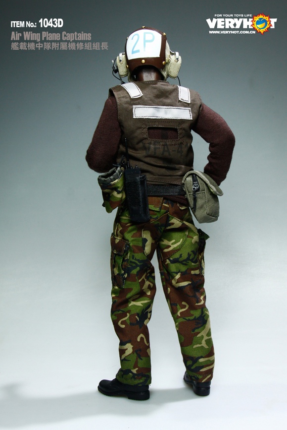 VERYHOT NO:1043D US Navy Flight Deck Crew (Air Wing Plane Captains)