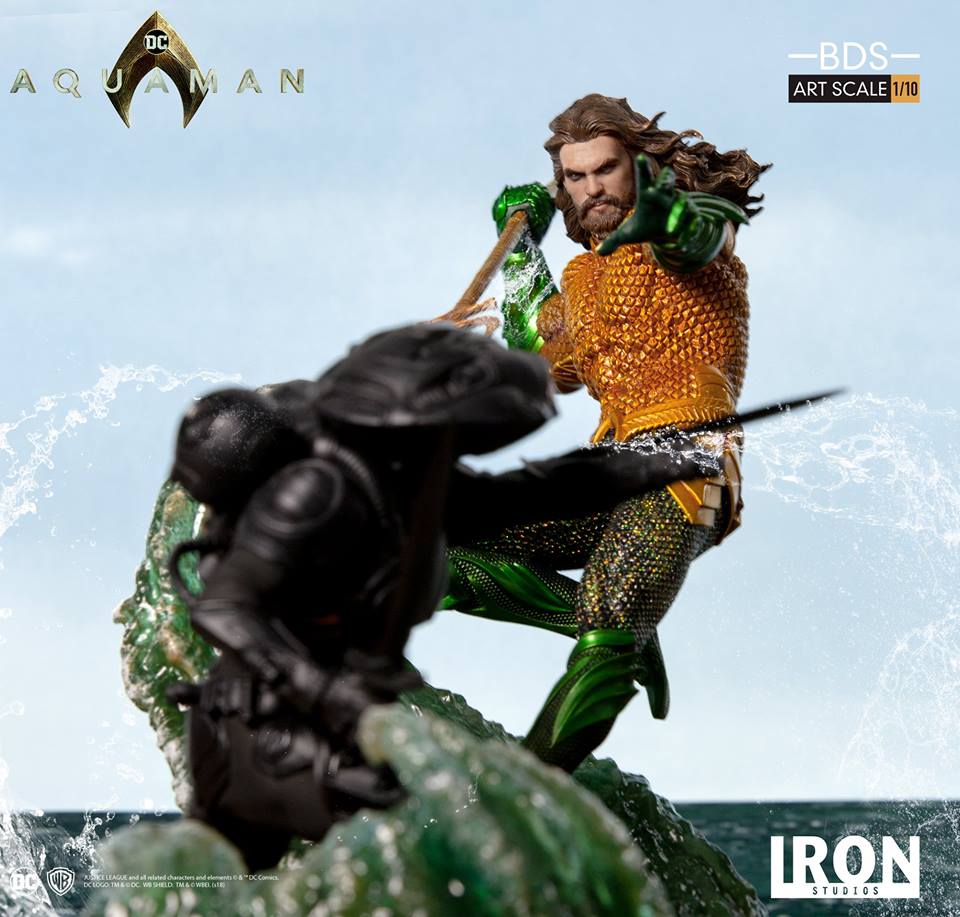 Iron Studios BDS Art Scale 1/10 Aquaman - Black Manta