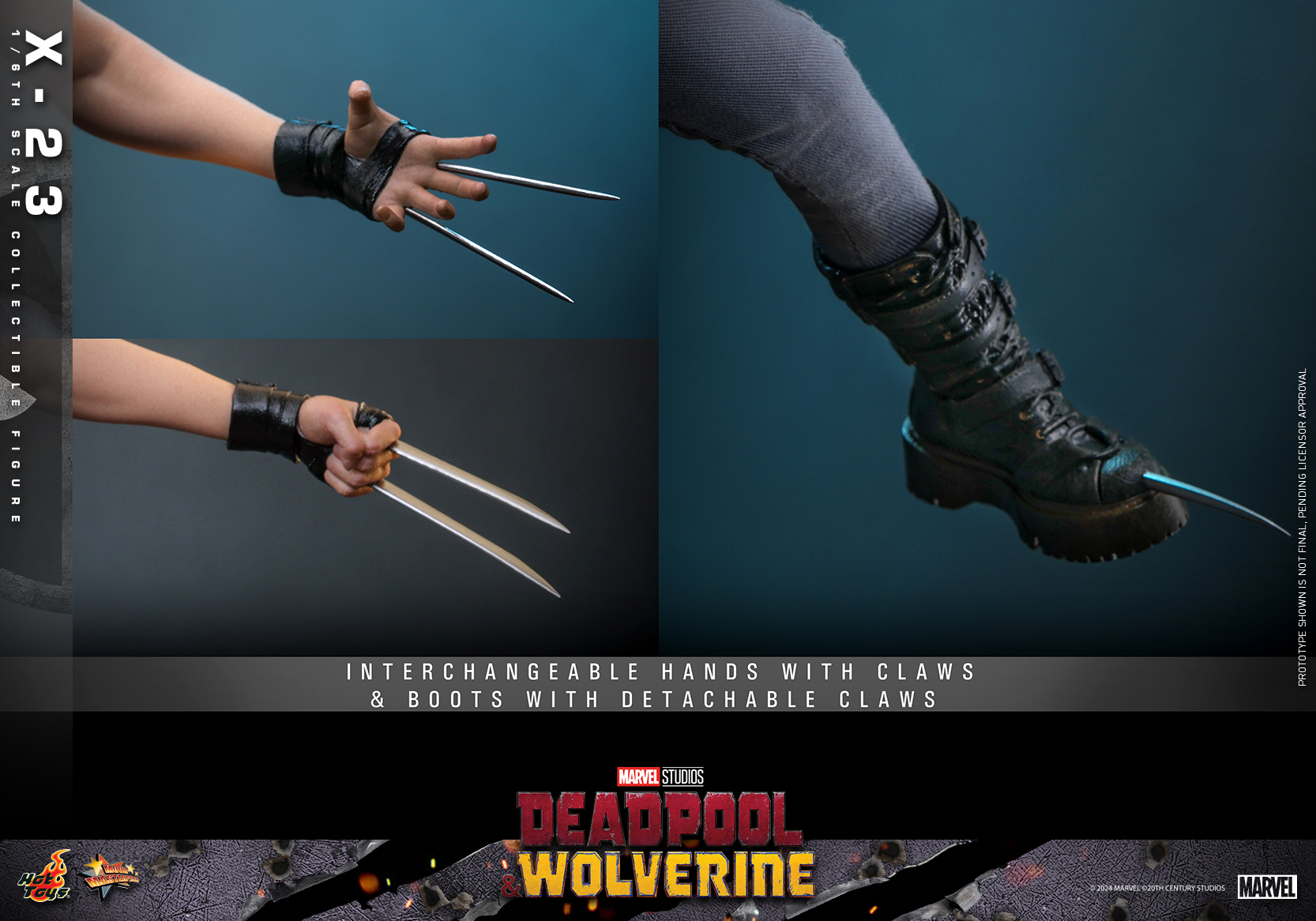 Hot Toys MMS781 Deadpool & Wolverine - X-23