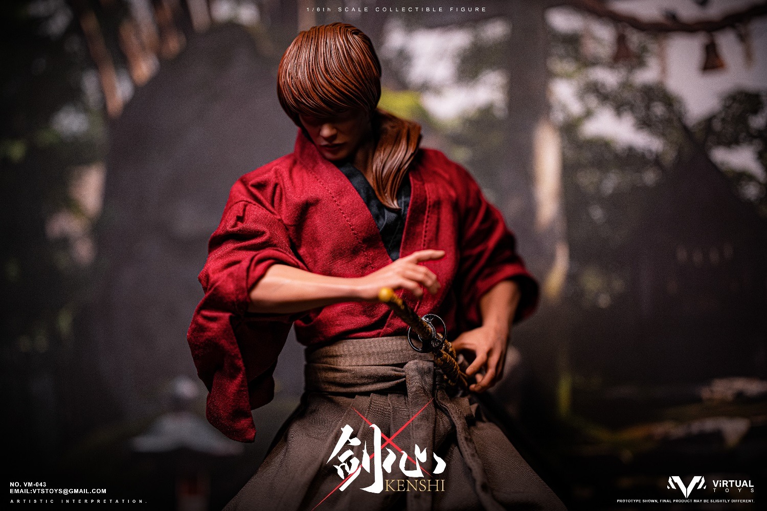VTSTOYS VM-043A 1/6 KENSHI (Normal Ver.)