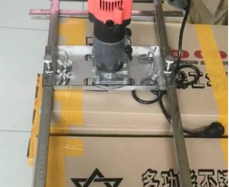 G28 ชุดรางเลื่อยวงเดือน สำหรับเลื่อยวงเดือน 4-5 นิ้ว / ทริมเมอร์ / สำหรับซอยไม้ ระยะตัด 30cm***ไม่รวมเครื่อง