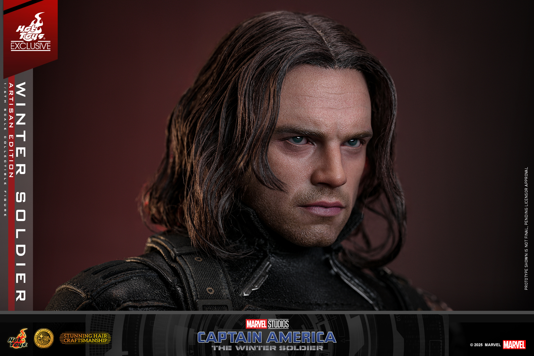 Hot Toys MMS790AEB Captain America: The Winter Soldier - Winter Soldier (Artisan Edition) (Special Edition) [Hot Toys Exclusive]