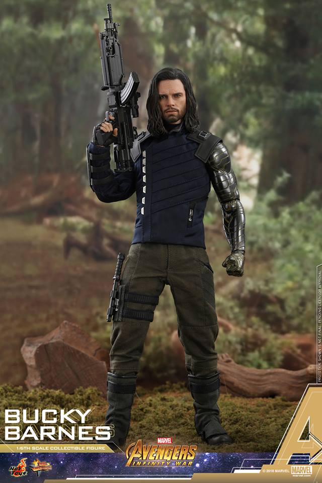 Hot Toys MMS509 AVENGERS INFINITY WAR - BUCKY BARNES