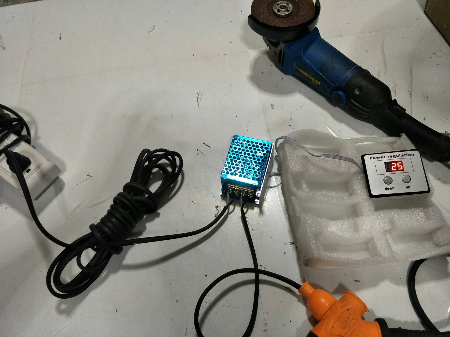 OT96 วงจร เพิ่ม-ลดรอบ ไฟ AC220V 4000W สำหรับ เพิ่ม-ลด รอบมอเตอร์ หรี่ไฟหลอดไส้