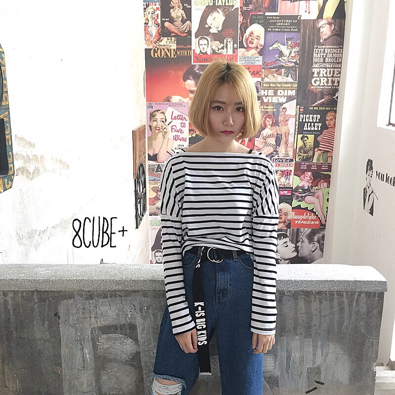 เสื้อลายขวางใส่ได้ตลอดปีตลาดชาติ ไม่ต้องกลัวเอ๊าท์