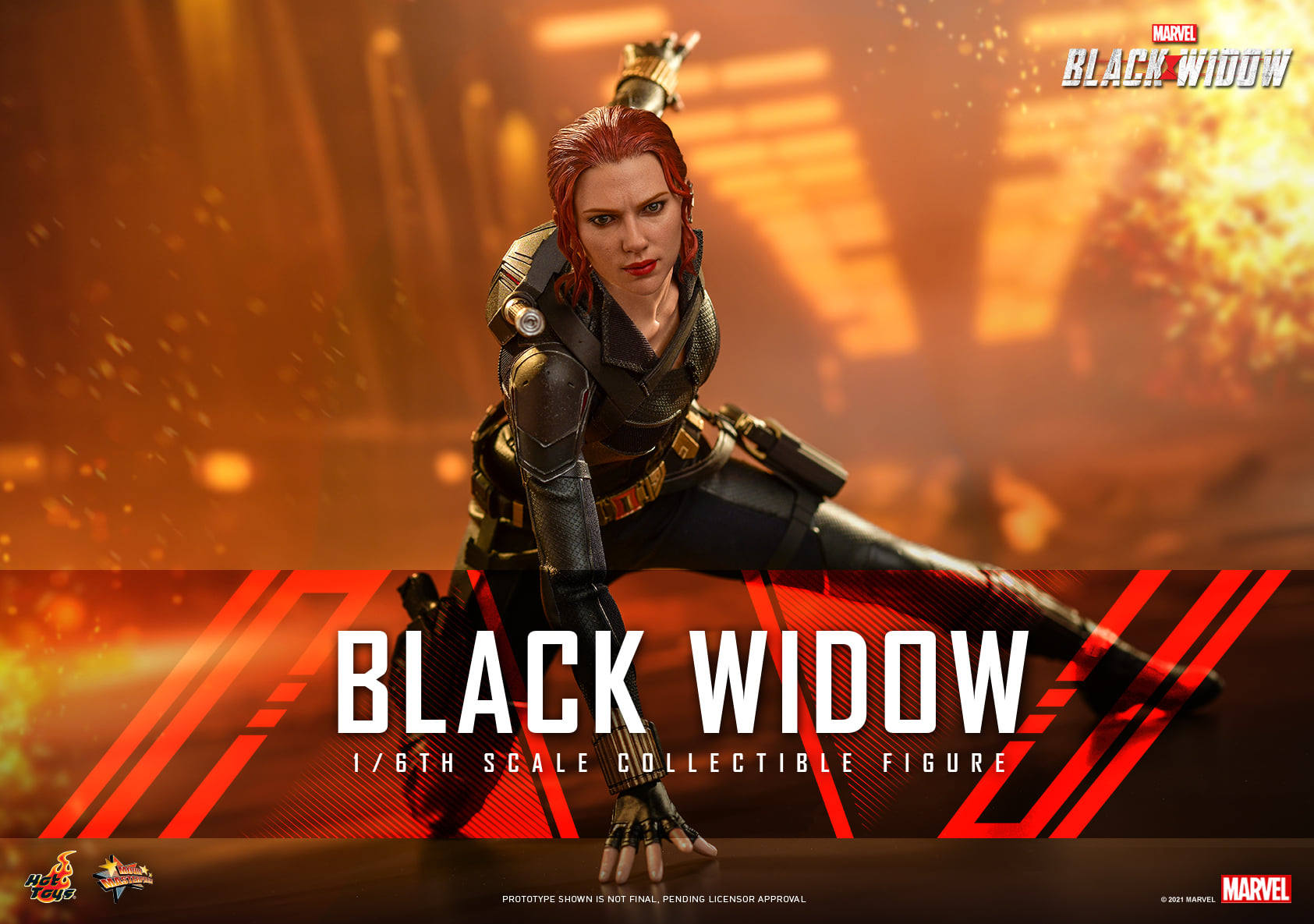 Hot Toys MMS603B 1/6 Black Widow - Black Widow (Special Edition)