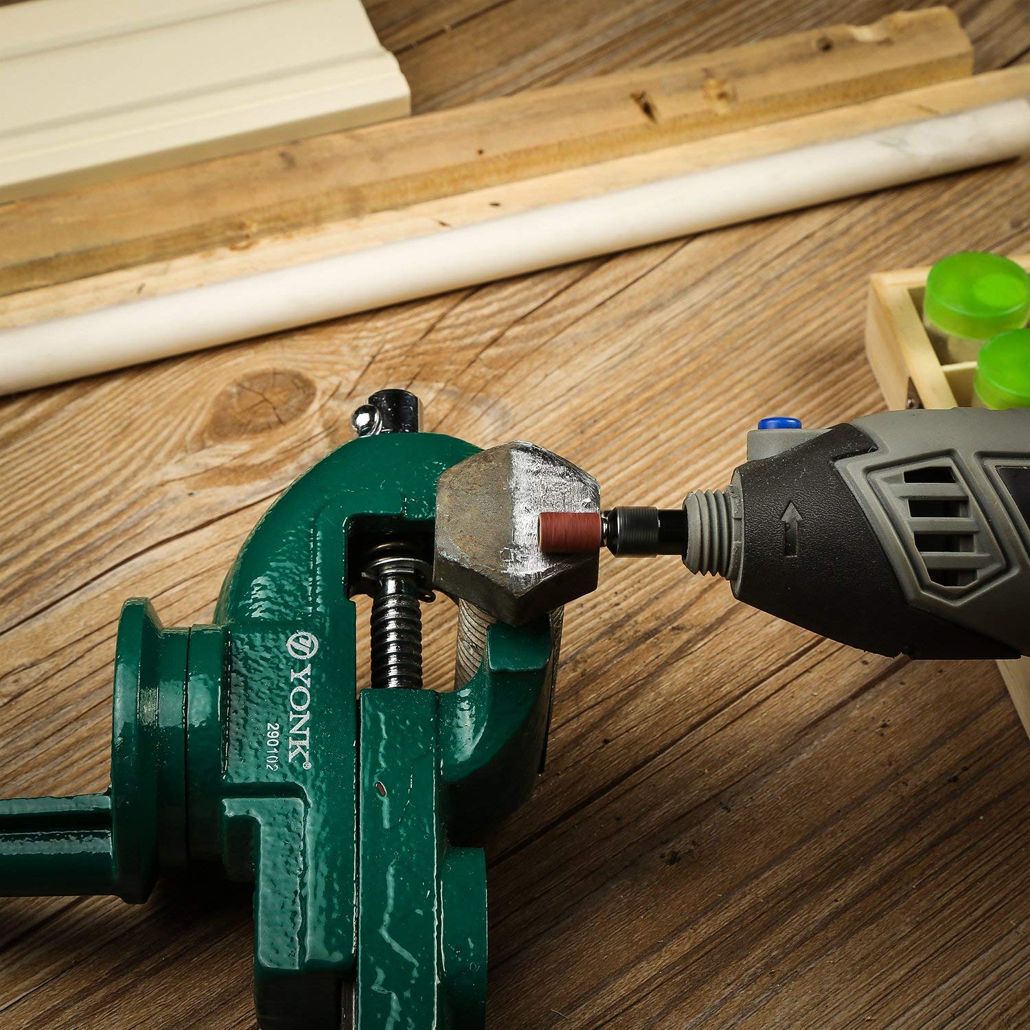 DG18 ชุดใบขัด/เจียร / ผ้าทราย/แปรงทองเหลือง/ตัดเหลกบาง 150 ชิ้น