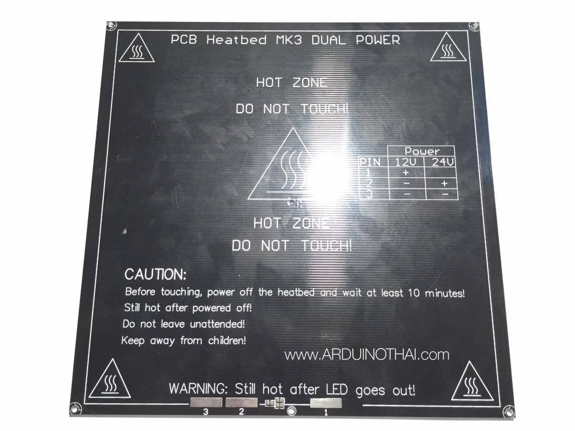 PCB Heatbed MK3 DUAL POWER
