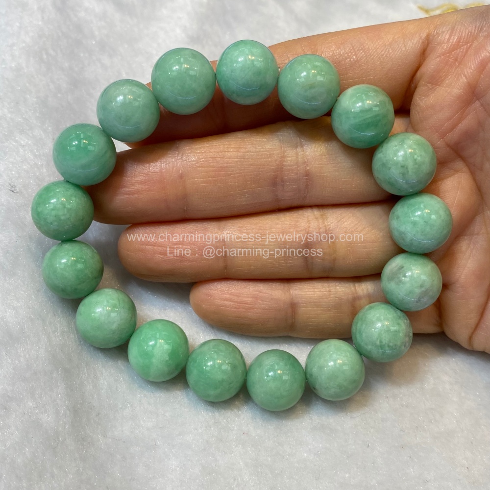 Emerald มรกต 12 มม AAA+ อัญมณีแห่งความรัก ความหวัง และความสมบูรณ์