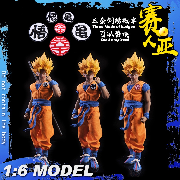 TYS Cosplay WU series 1/6 Saiyan Warrior Wu