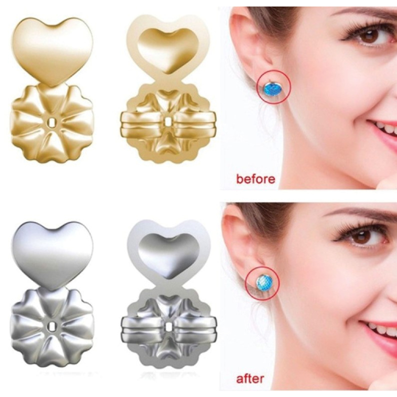 Earbar ยกทรงต่างหู ต่างหูหย่อนไปหน้า ใส่สวยพอดี รูหูยาน มีสีให้เลือก 3 สี (สีเงิน/ทอง/โรสโกล)_OP003