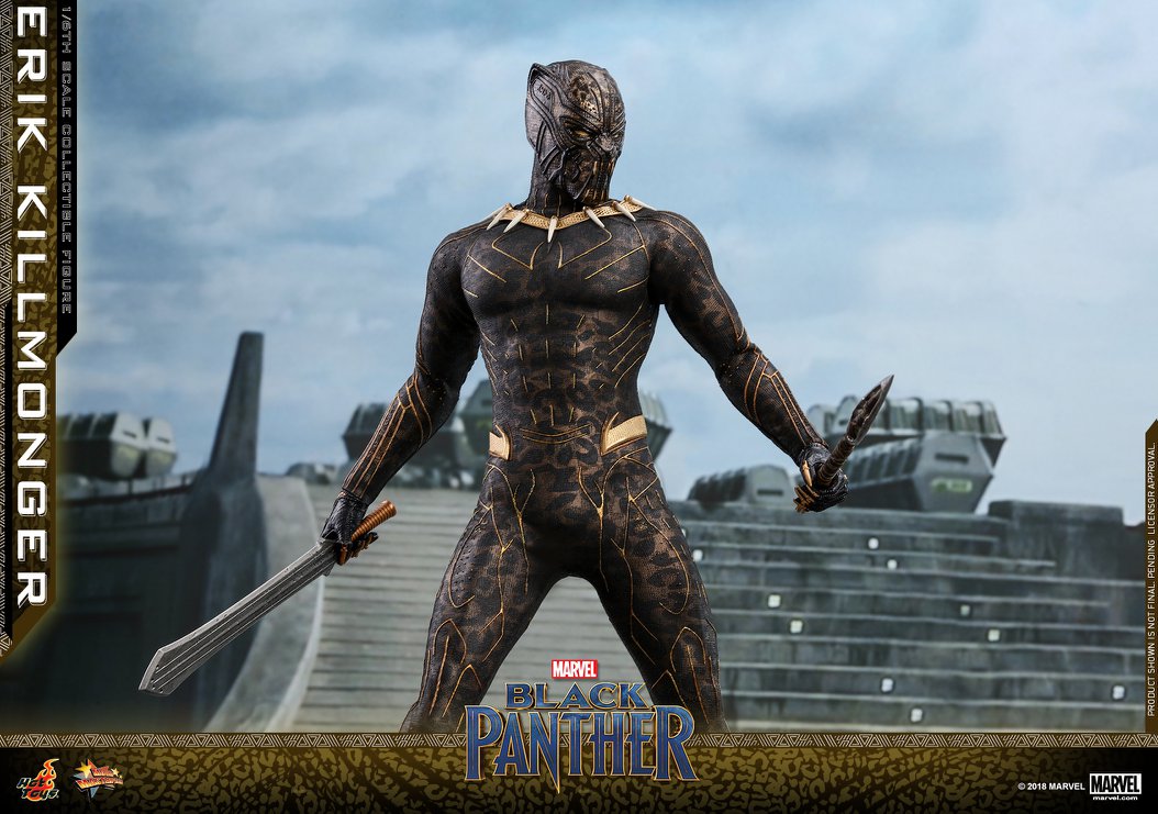 Hot Toys MMS471 BLACK PANTHER - ERIK KILLMONGER
