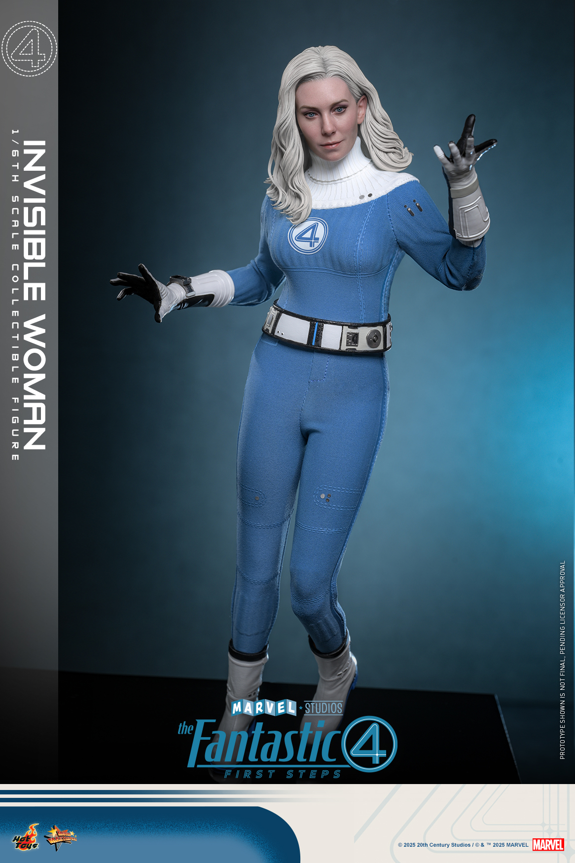 Hot Toys MMS823 The Fantastic Four: First Steps - Invisible Woman