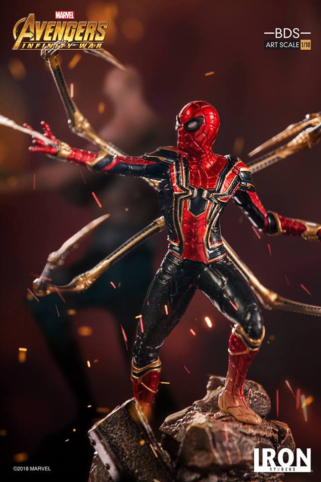 Iron Studios BDS Art Scale 1/10 Avengers: Infinity War - Iron Spider-Man