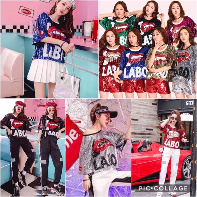 เสื้อปักเลื่อม I💋LABO เสื้อปักเลื่อมวิ้งๆ วิบวับแวววาว
