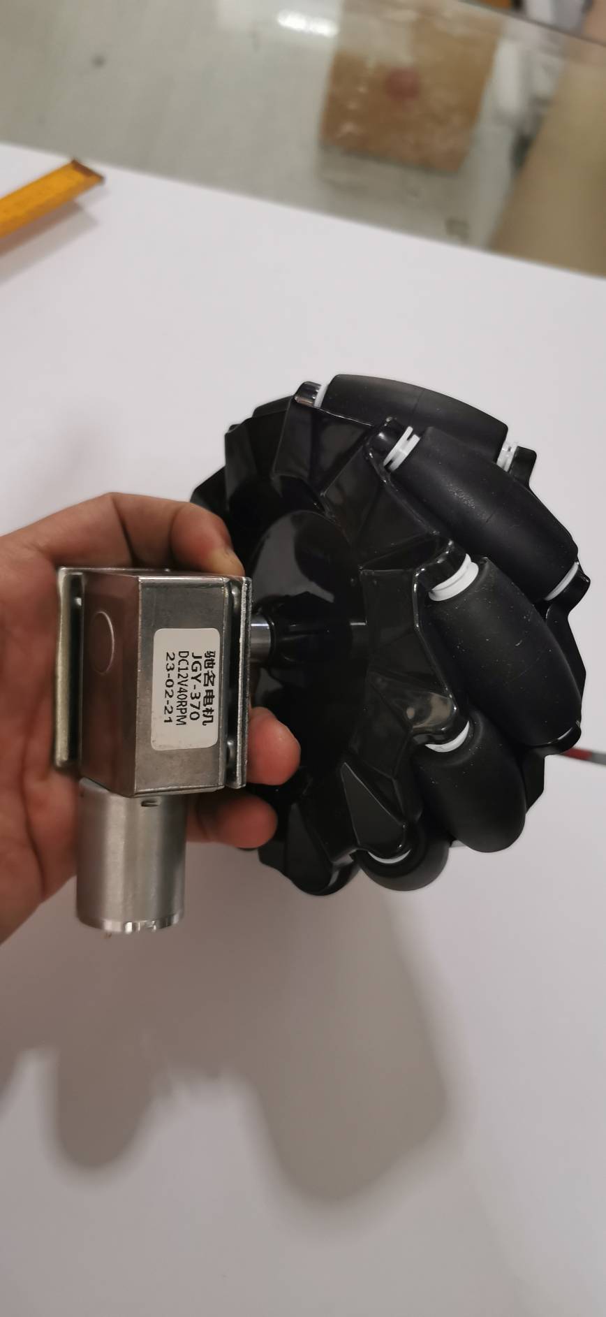 MO40 ชุดมอเตอร์ติดล้อ เคลื่อนที่แนว x.y 12V 4 ล้อ ***ราคาไม่รวมโคลง