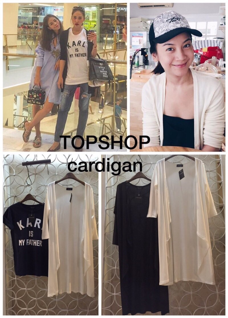 Cardigan. เสื้อคลุมผ้าสแปนเด็กผ้านิ่มใส่สบายมากค่ะ แบบคุณพลอย และดาราในรูปใส่