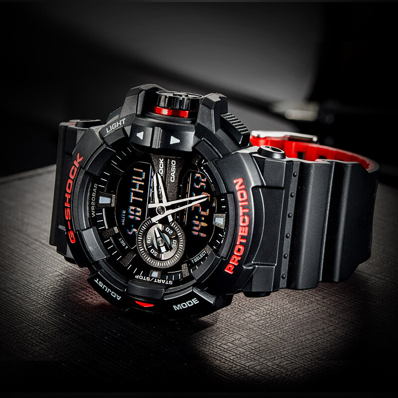Casio G-Shock นาฬิกาข้อมือผู้ชาย สายเรซิ่น รุ่น GA-400HR-1A Casio G-Shock