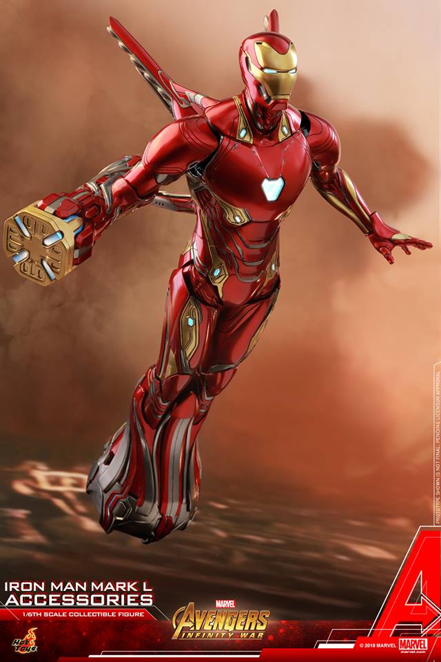 Hot Toys ACS004 AVENGERS: INFINITY WAR - IRON MAN MARK L (ACCESSORIES)