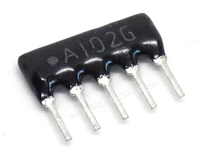 Resistor Network Array 5pin (1K)