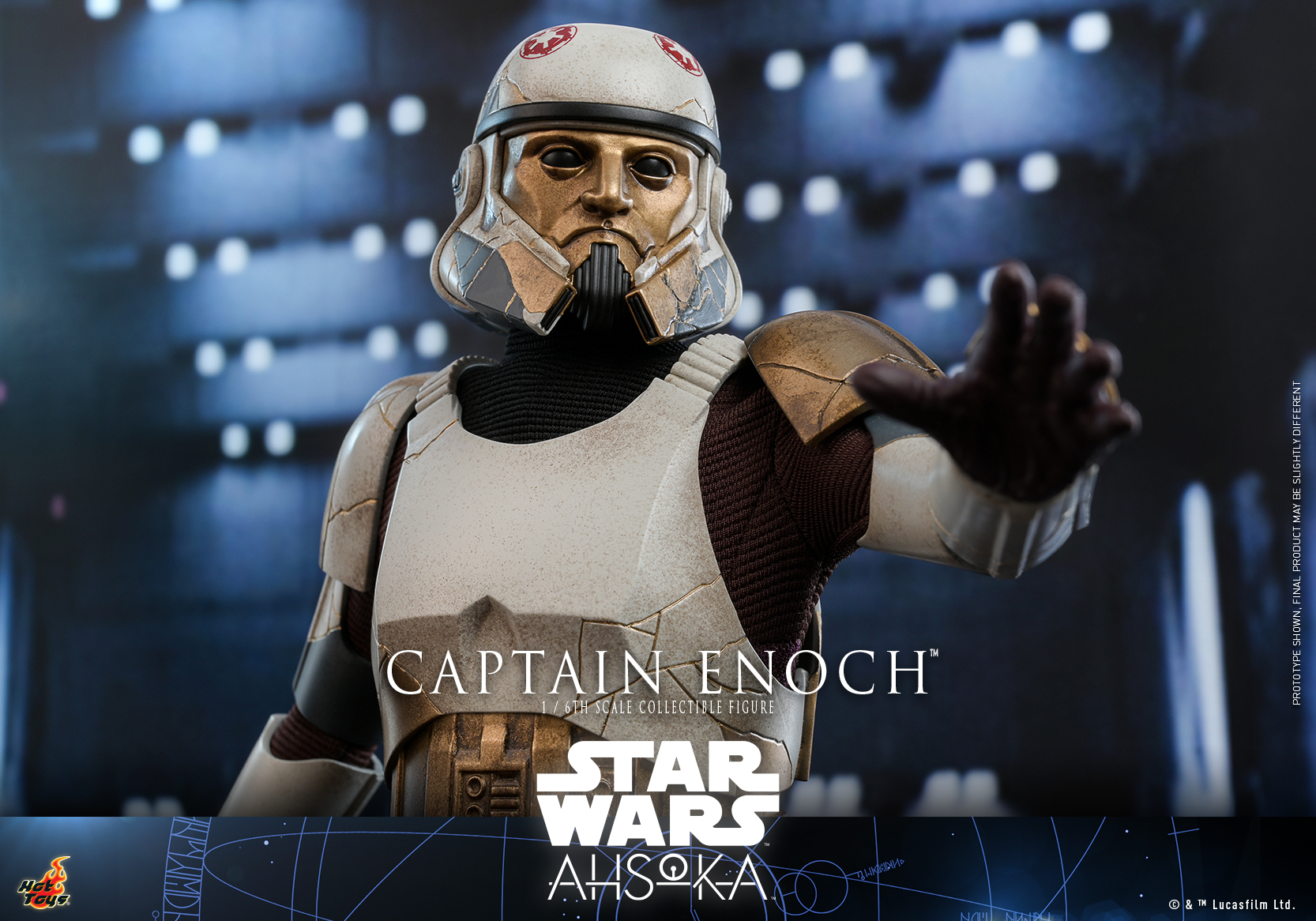 Hot Toys TMS120 1/6 Star Wars: Ahsoka™ - Captain Enoch™