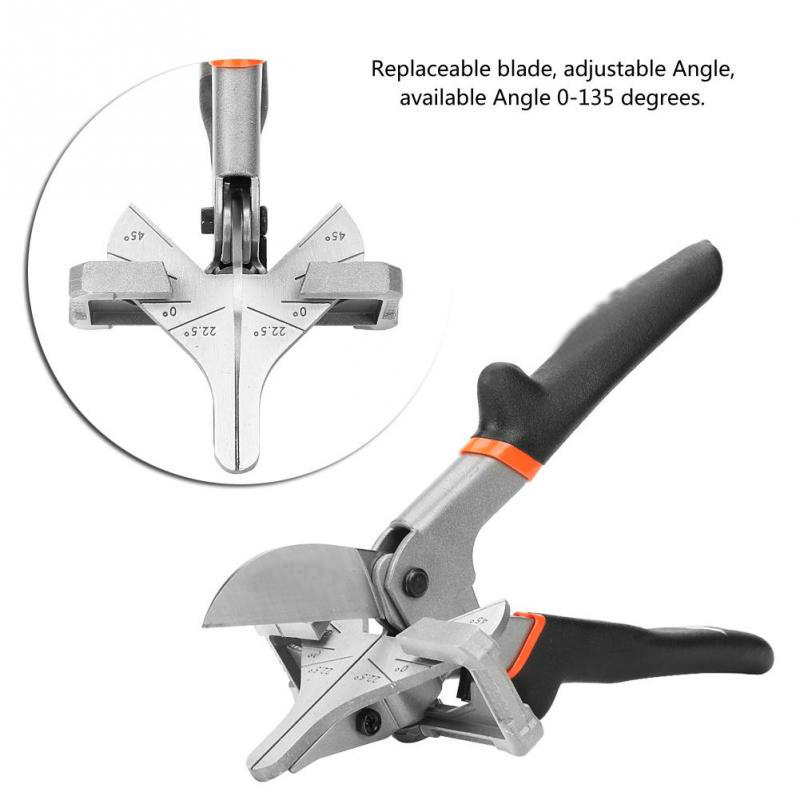 PL05 คีมตัดราง PVC พลาสติก ปรับองศาได 22-45 องศา ใบมีดเกรดสูง SK5