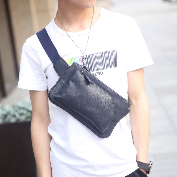 พร้อมส่ง กระเป๋าผู้ชายคาดไหล่ คาดเอว แฟขั่นเกาหลี