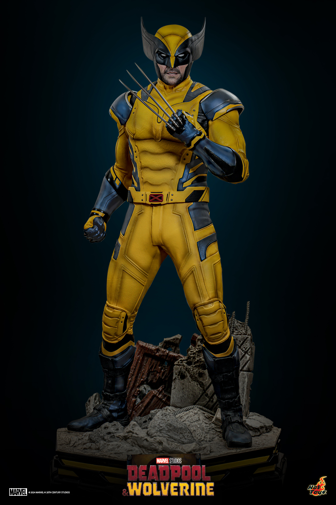 Hot Toys STA2402 Deadpool & Wolverine - Wolverine Life-Size Statue