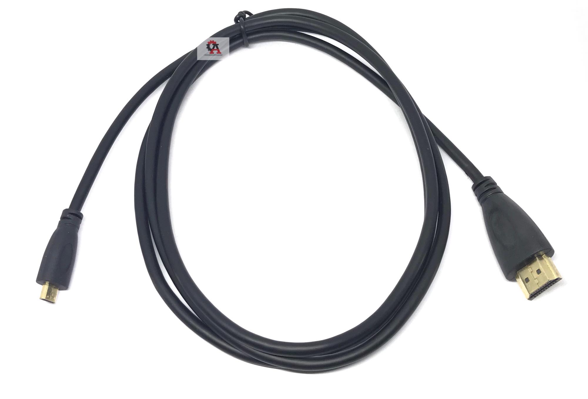 Micro HDMI Cable ยาว 1 เมตร สำหรับ Raspberry Pi 4