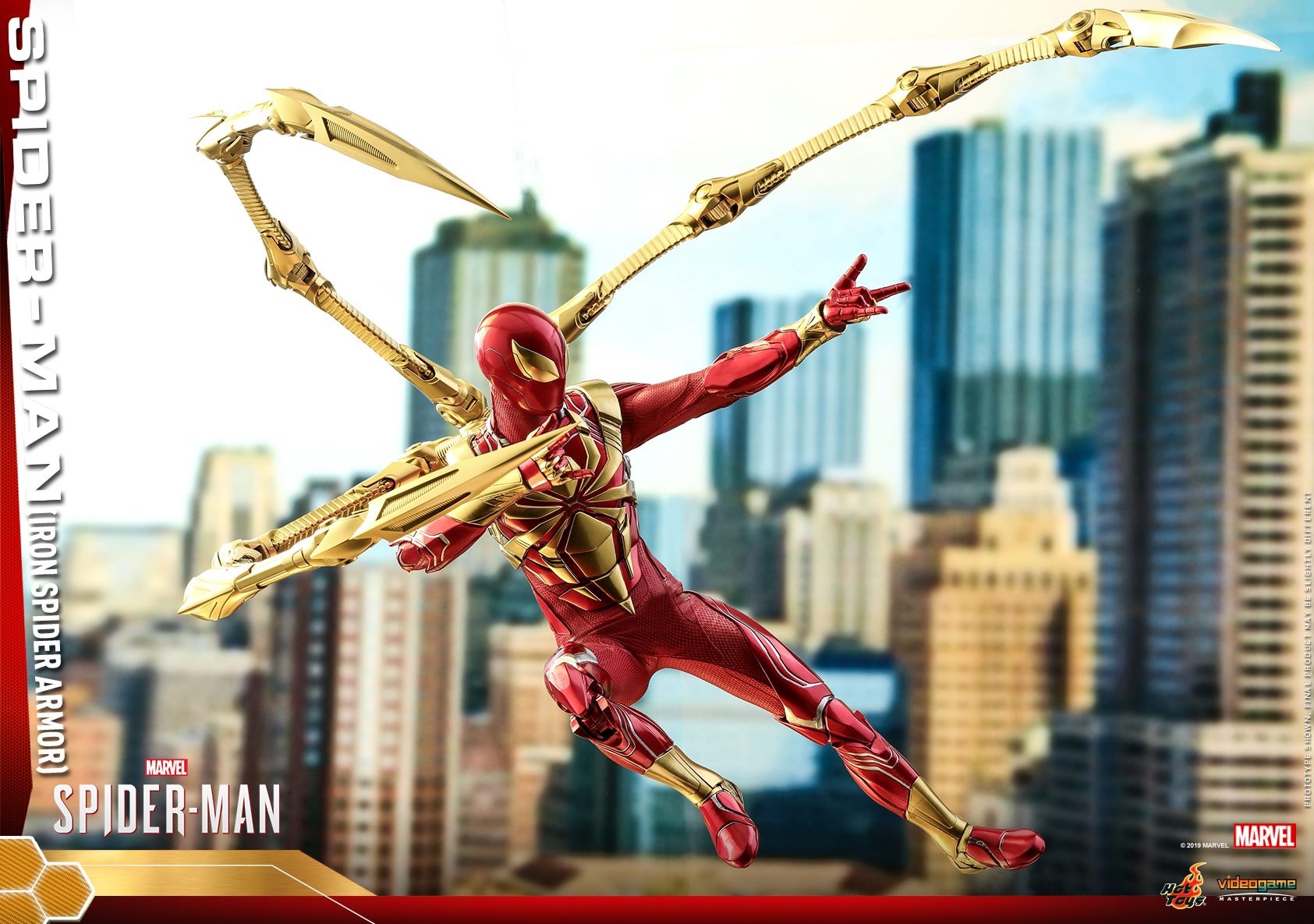 Hot Toys VGM38 Marvel's Spider-Man 1/6 Spider-Man (Iron Spider Armor)