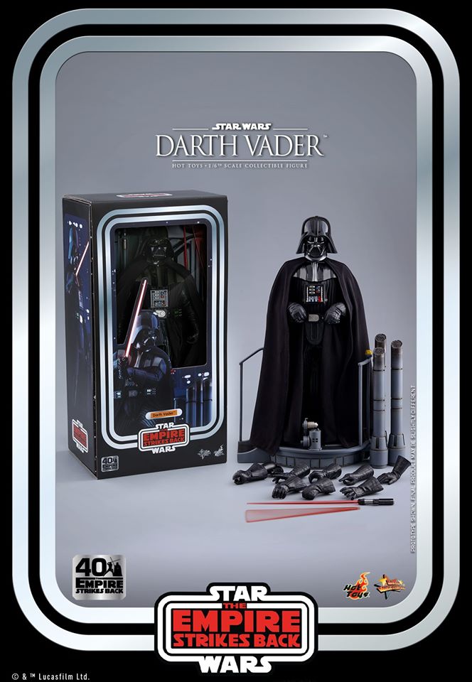 Hot Toys MMS572 Star Wars The Empire Strikes Back™ 1/6 Darth Vader™ (The Empire Strikes Back 40th Anniversary Collection)