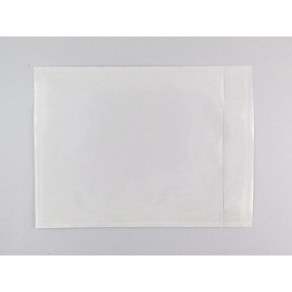 ซองใสหลังกาว ใส่เอกสารแปะหน้ากล่อง 23.5*34 ซม. (แพค 100 ซอง) #PS23