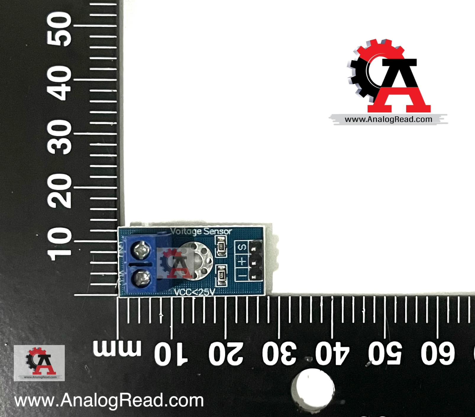 เซนเซอร์วัดแรงดันไฟฟ้า 0-24VDC Voltage Sensor 0-24V สต็อกไทยส่งไว