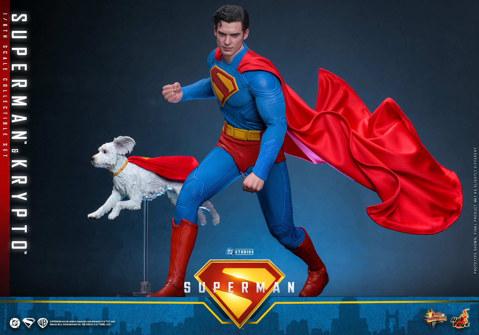 Hot Toys MMS812 Superman - Superman & Krypto